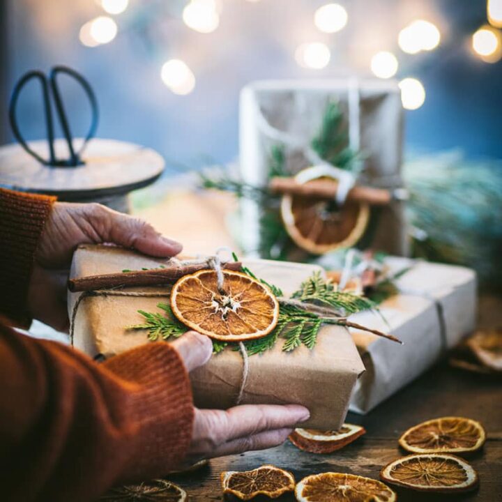 Image for Orange Slices as Gift Decor