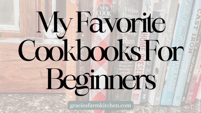 My Favorite Cookbooks For Beginners