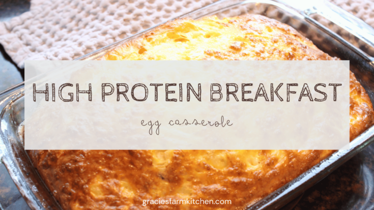 High Protein Breakfast Casserole