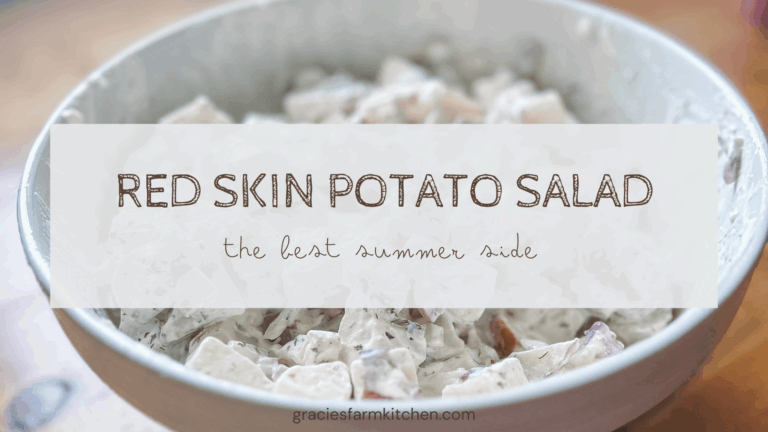 Red Skin Potato Salad – Perfect For Summer!